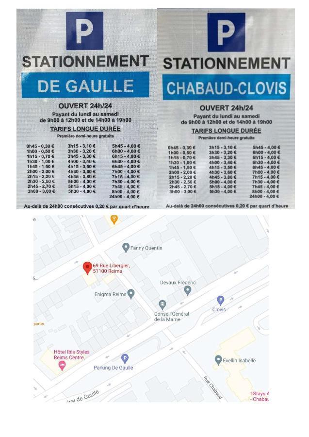 Le Coquet Logement Climatise Face A La Cathedrale - 3G Reims Exterior photo